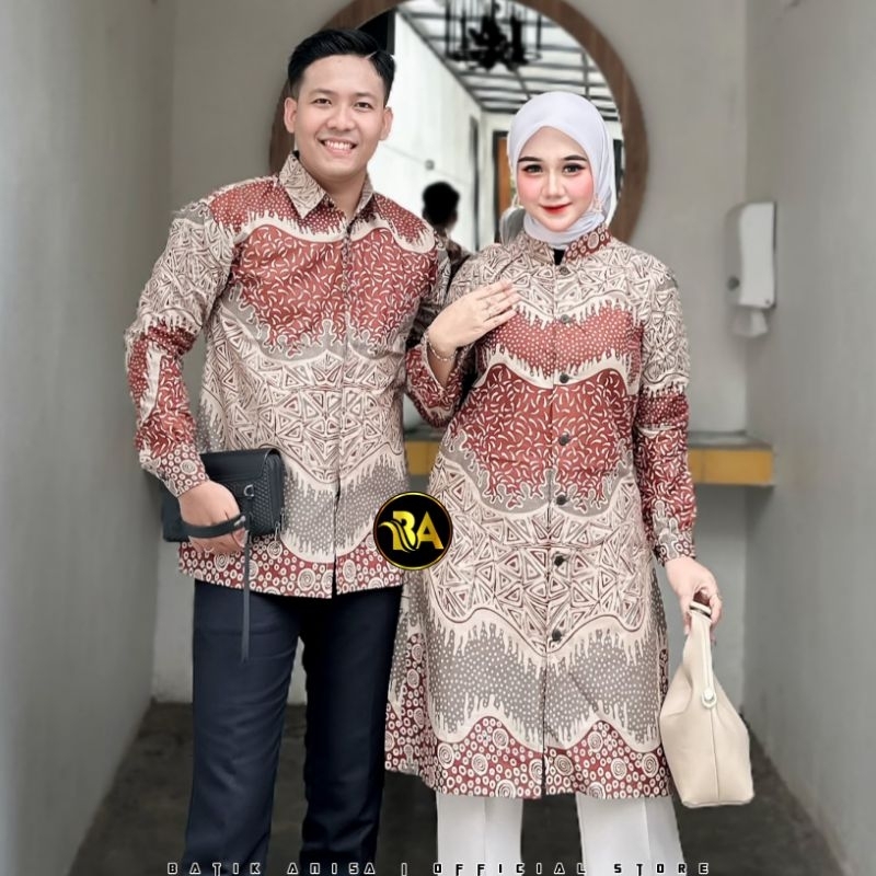 Baju Batik Couple Tunik Batik Couple Modern Batik Wanita Modern