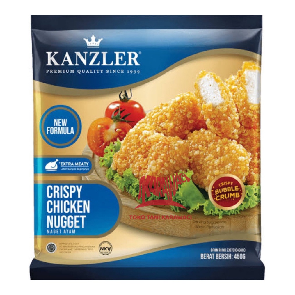 

STAR BRANDS KANZLER Crispy Chicken Nugget @450gr serbuuu !