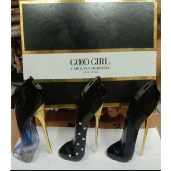 Parfum Miniatur Gift set CAROLINA HERRERA GOOD GIRL Set isi 3pc