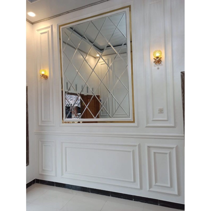 Kaca Cermin Bevel Dinding Tebal 5mm