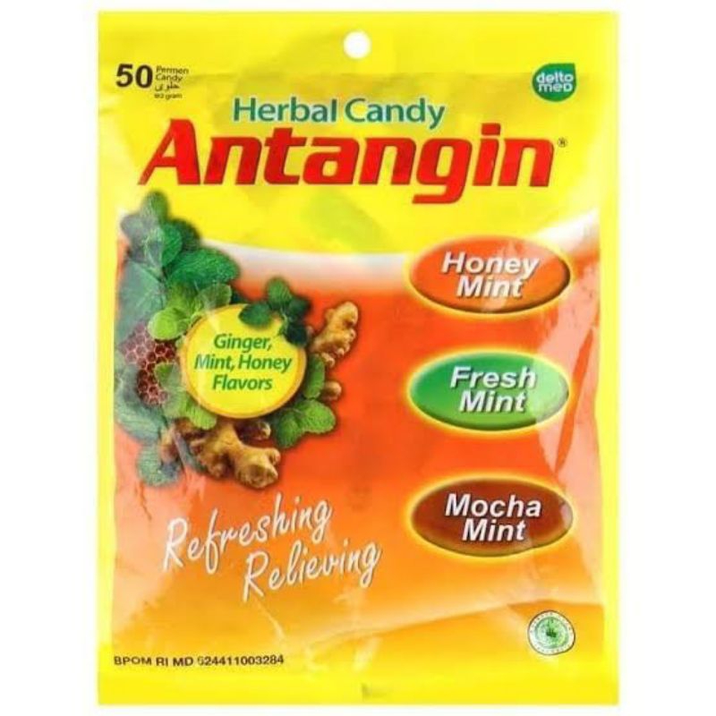 

Permen Antangin Herbal 1 Pack Isi 50 Pcs