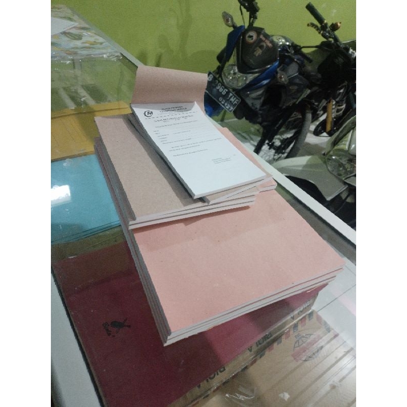 

Nota Custom / Kwitansi Custom 1Rim Warna / Hitam Putih