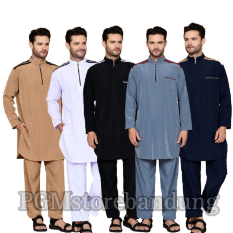 Setelan Koko Pakistan - Setelan Pakistan dewasa-Setelan Pakistan Pria terbaru