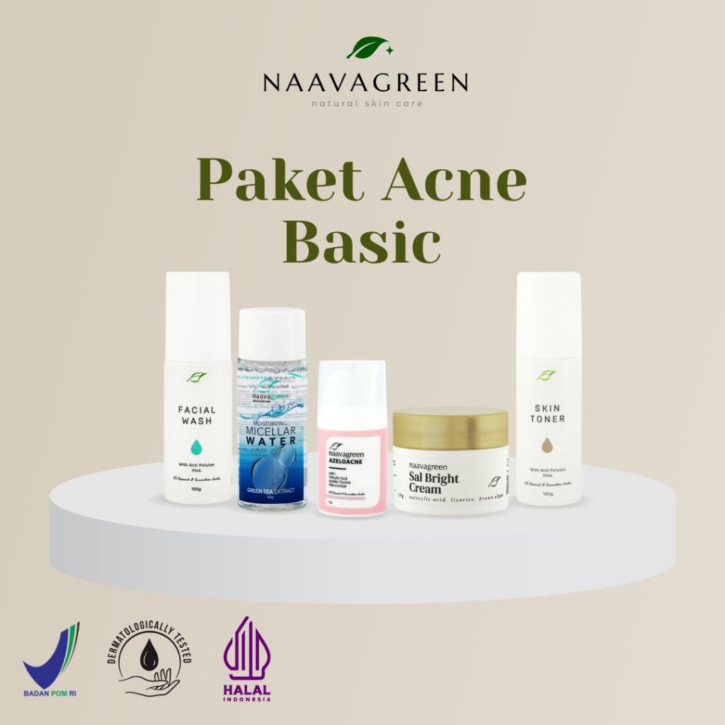 NAAVAGREEN Paket Acne Basic