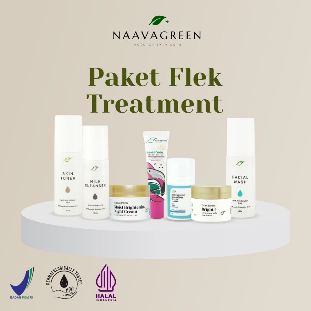 NAAVAGREEN Paket Flek Treatment