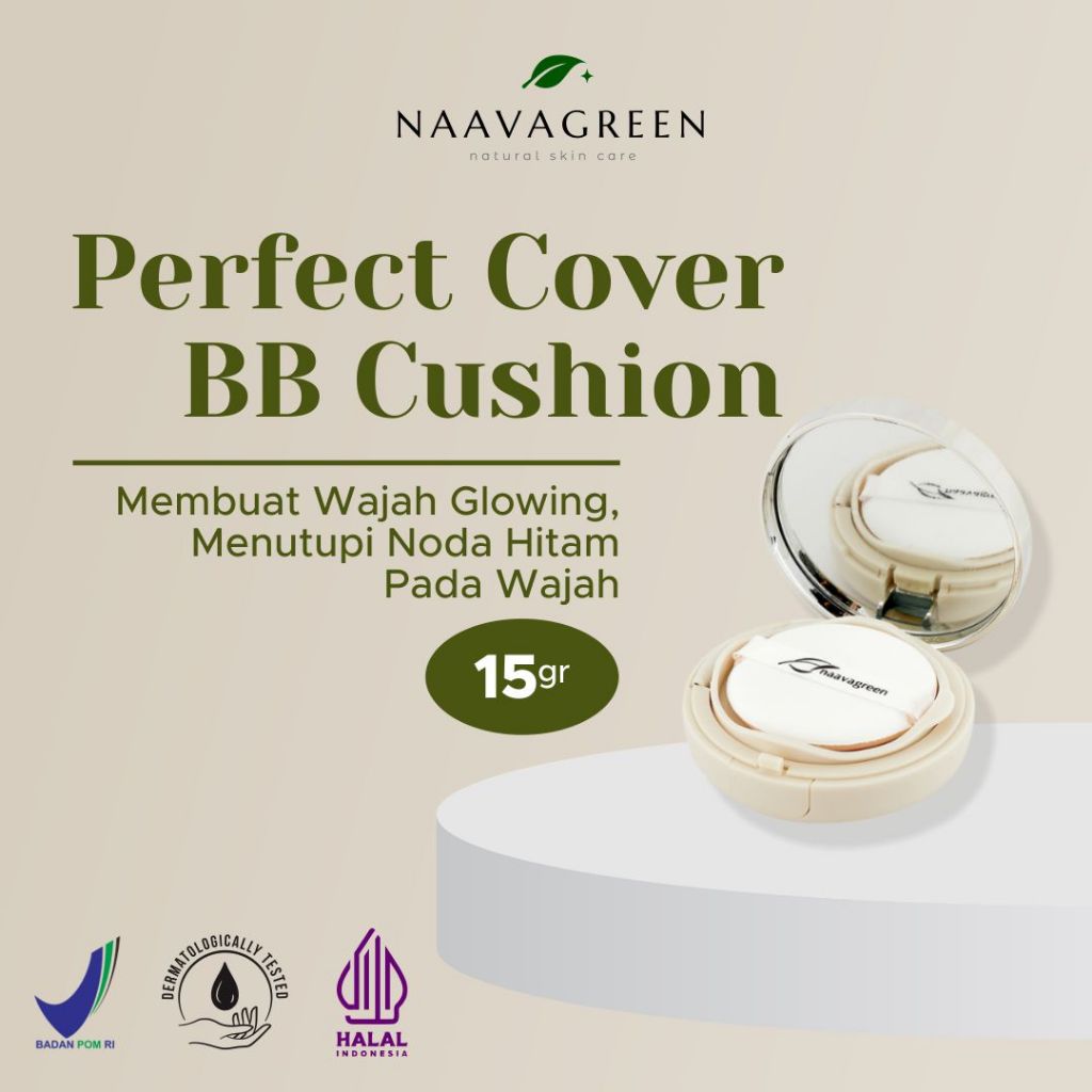 Naavagreen Perfect Cover BB Cushion with SPF 50+, PA++++