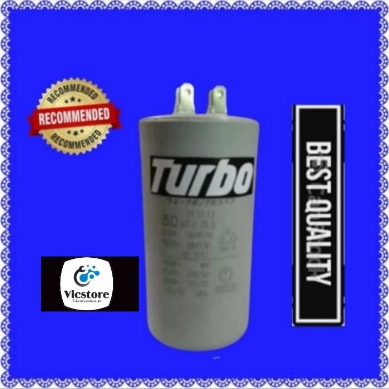 kapasitor colok Turbo Jet 35 uf capasitor 450 vac pompa air cnp 1.5 hp kondensor