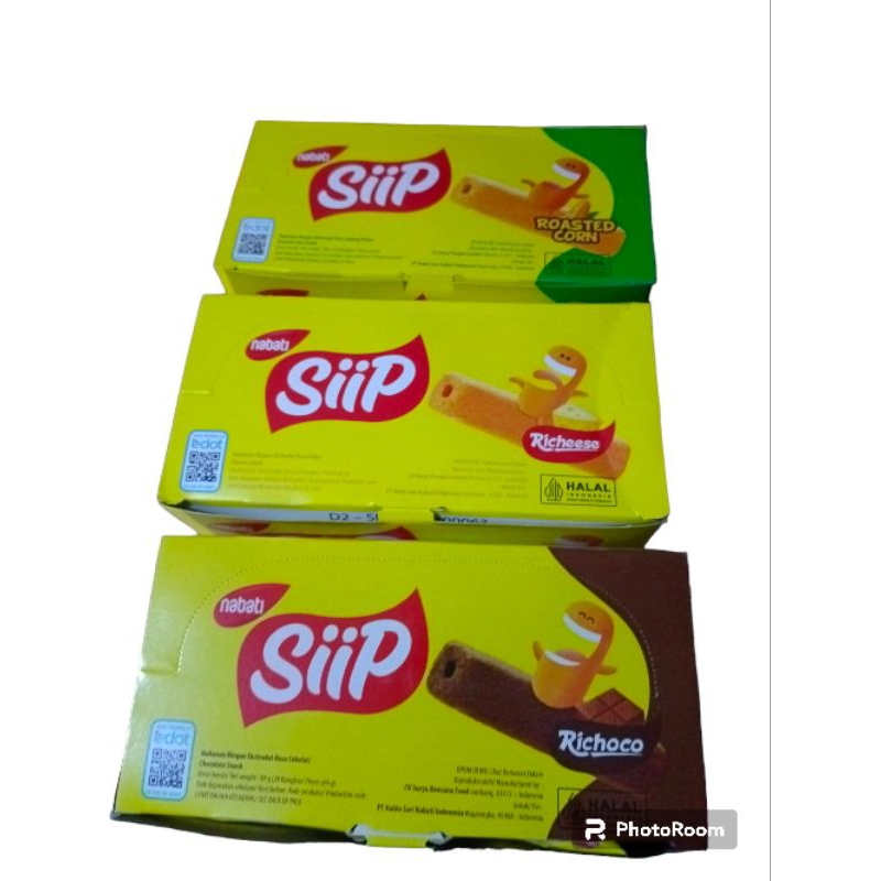 NABATI SIP SIP BOX 500 NABATI SIP KEJU NABATI SIP JAGUNG NABATI SIP COKLATNABATI SNACK RINGAN  NABAT