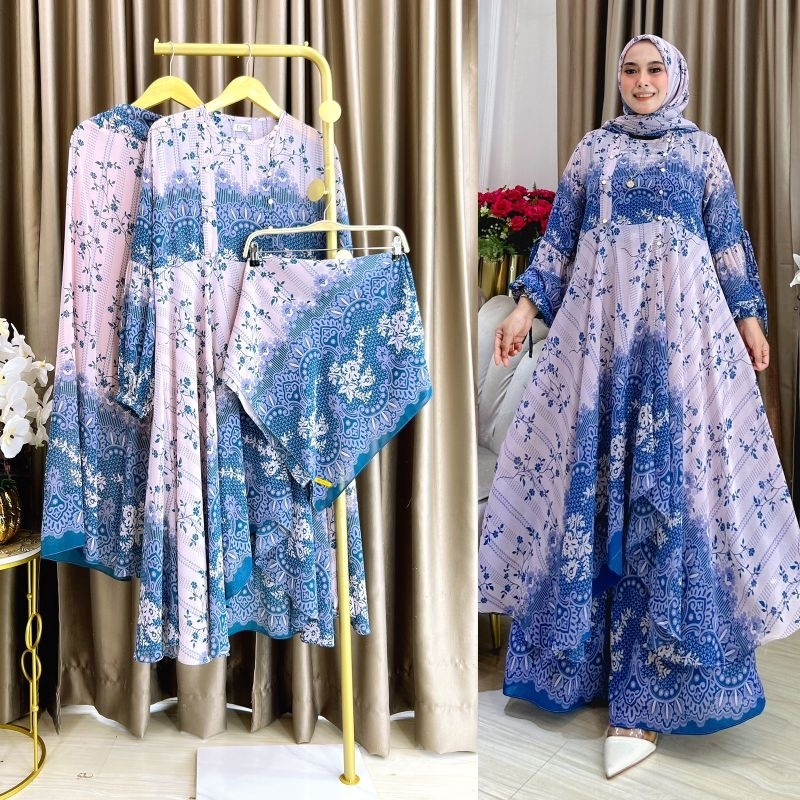 NAGITA SET KULOT KALONG/SET KULOT HIJAB/SET KULOT/SETCEL