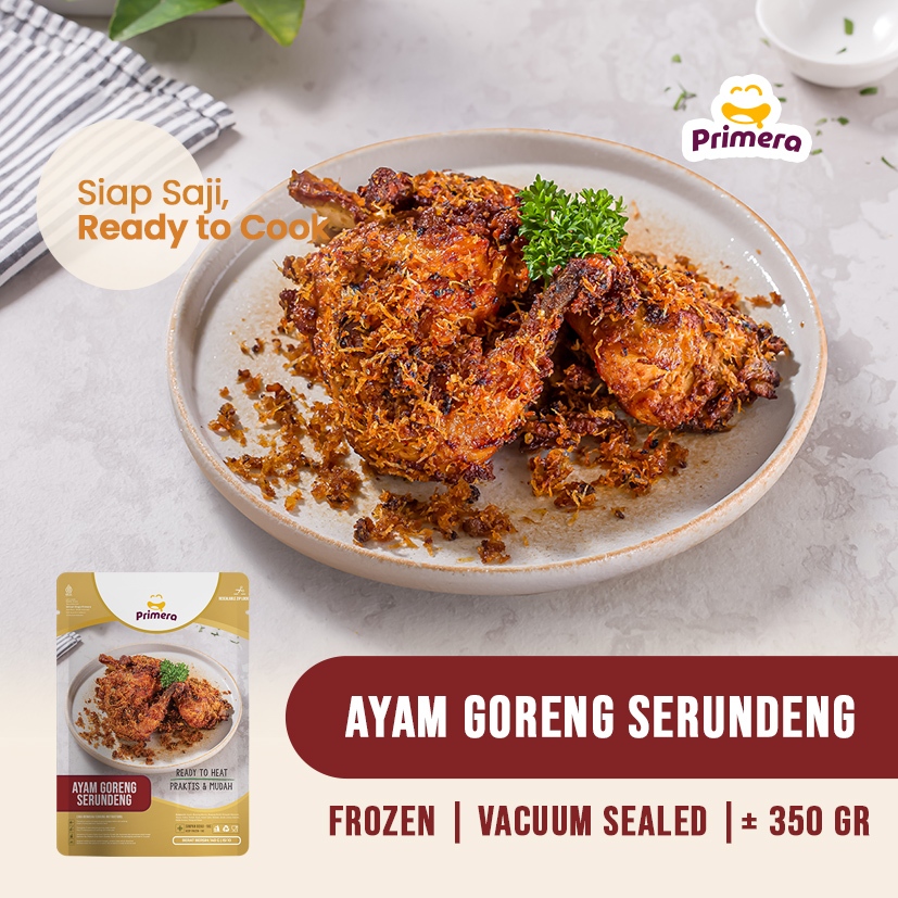 

Primera Frozen Food Ayam Goreng Serundeng ± 350 Gr