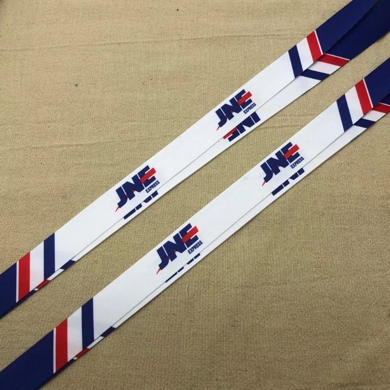 

Tali lanyard JNE printing full colour 2 sisi