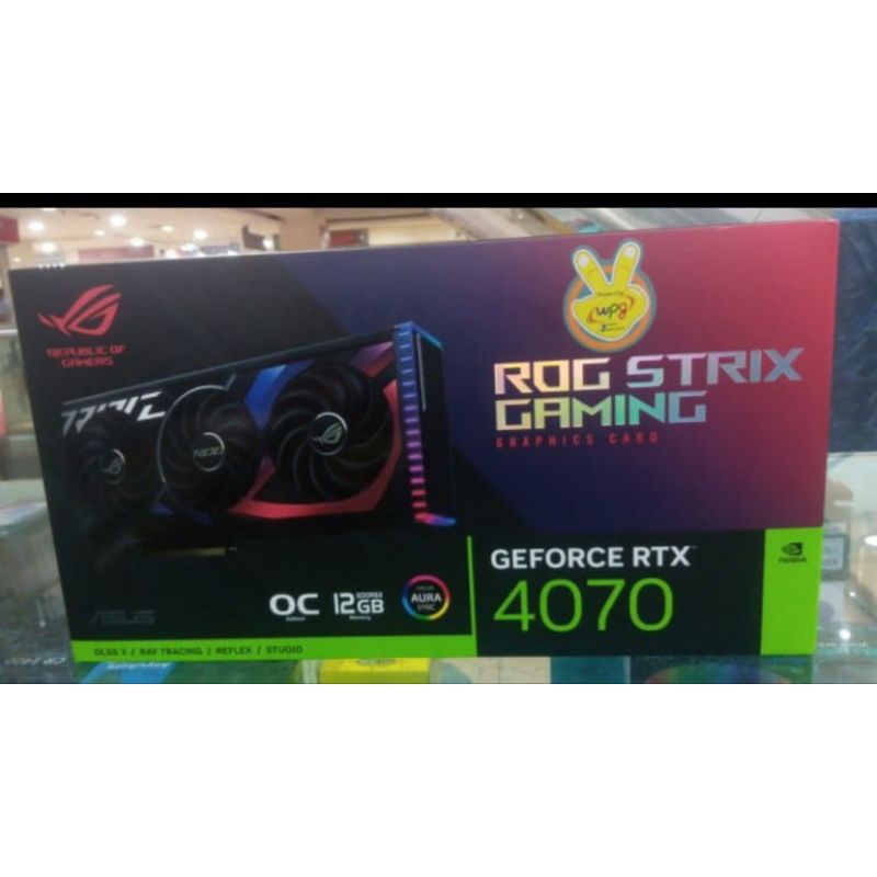 VGA ASUS ROG-STRIX-RTX4070-O12G-GAMING