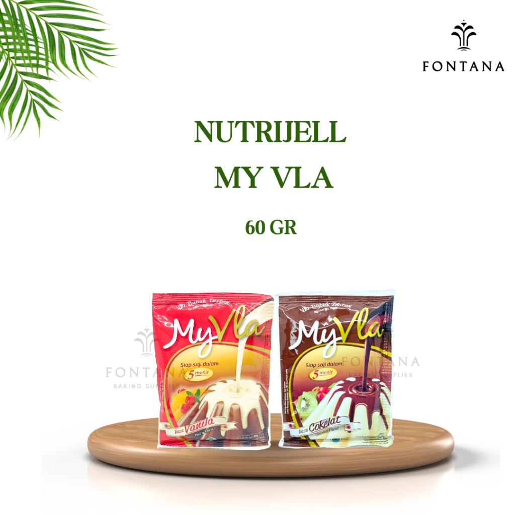 

NUTRIJELL MY VLA VANILLA / COKLAT 60 GR