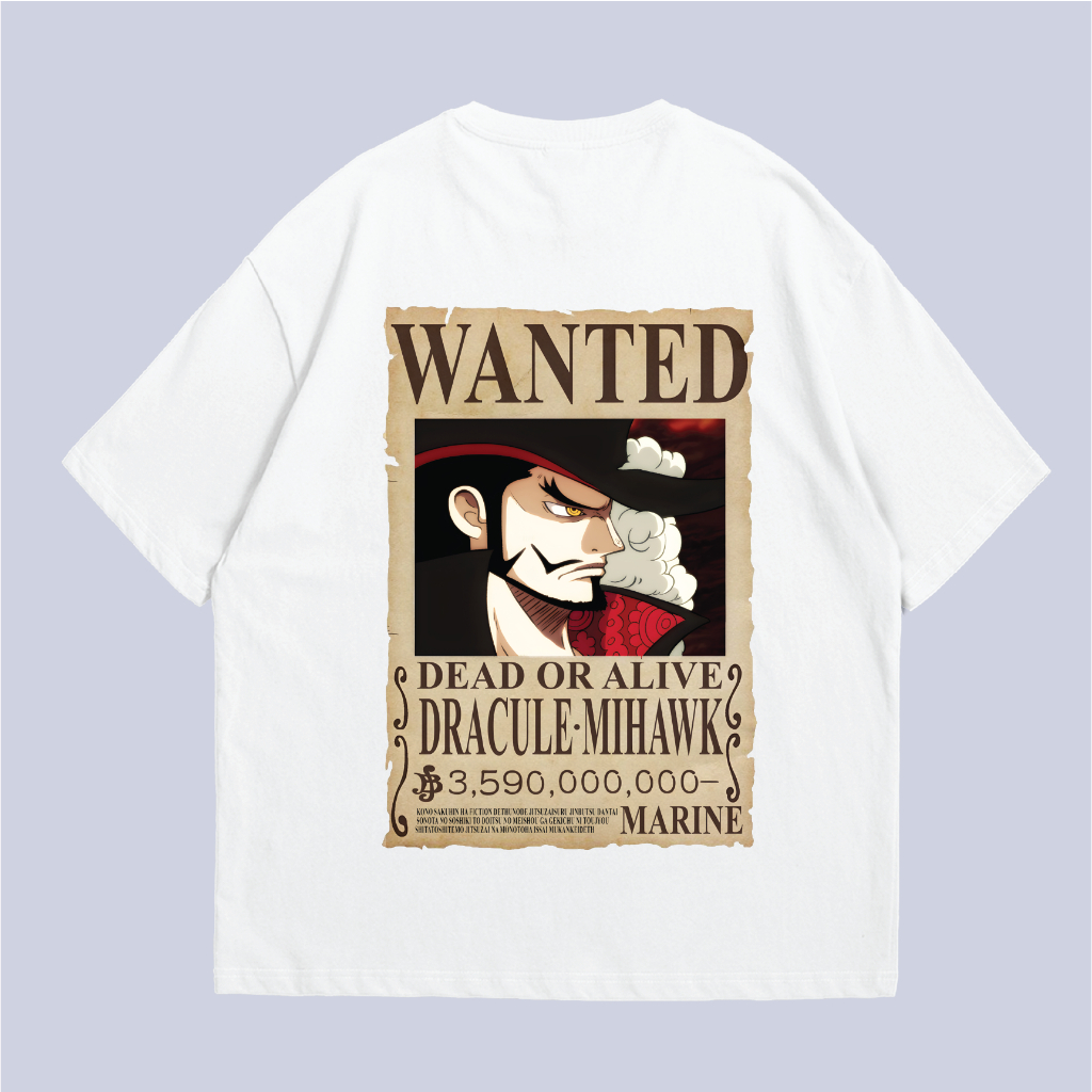 Kaos Distro tshirt Lengan pendek cotton Katun Combed 24s Unisex Regular Fit Oversize baju ONE PIECE 
