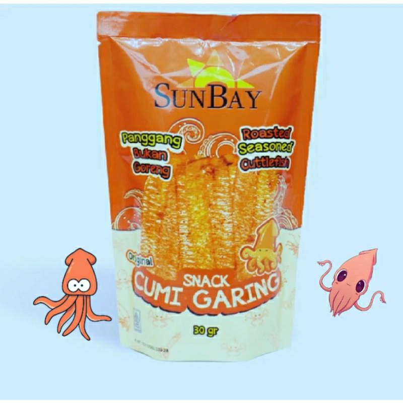 

Snack Cumi/Juhi garing 30 gr Snack seafood Halal