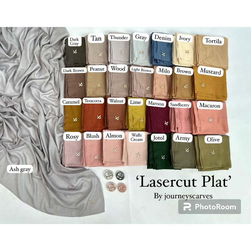 HIJAB JOURNEY POLOS PLAT