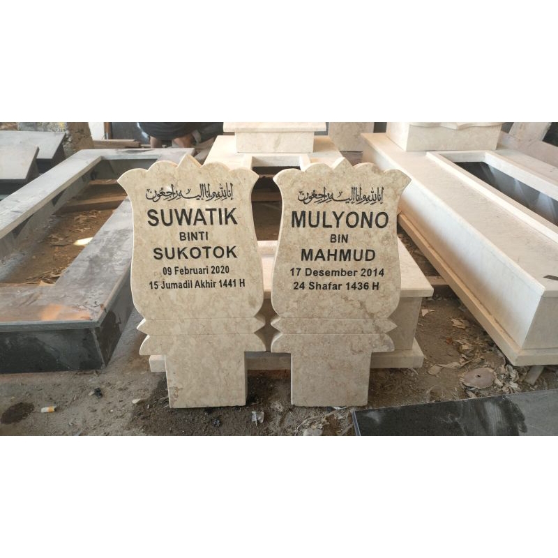 BATU NISAN MARMER TANCAP