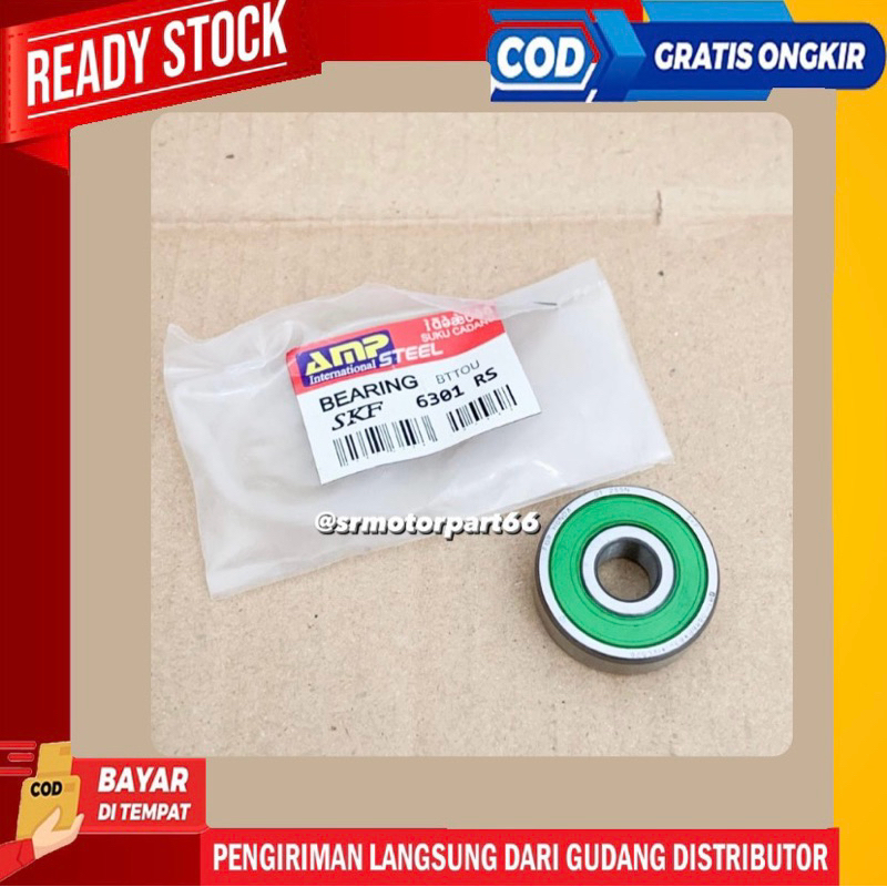 BEARING MOTOR SKF 6301 RS MEREK AMP