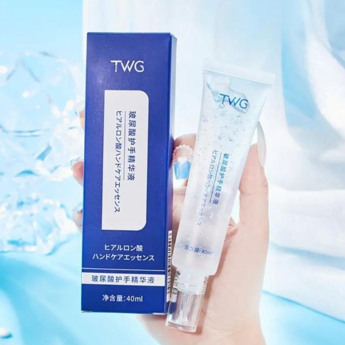 TWG Hyaluronic Acid Hand Essence Serum Tangan || Pelembap Kulit Tangan Hyaluronic Acid Hand
