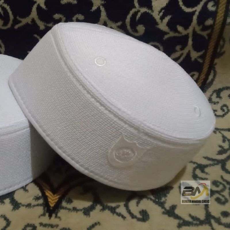 Kopeah/Peci Sholat terompah Turki Putih Murah