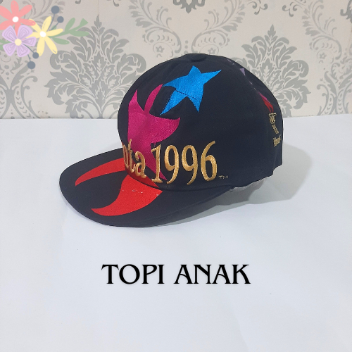 1 PC Topi Snapback Anak Motif Random