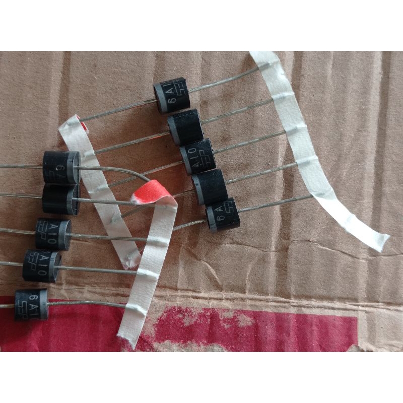 Dioda 6A ampere silicon 6A10