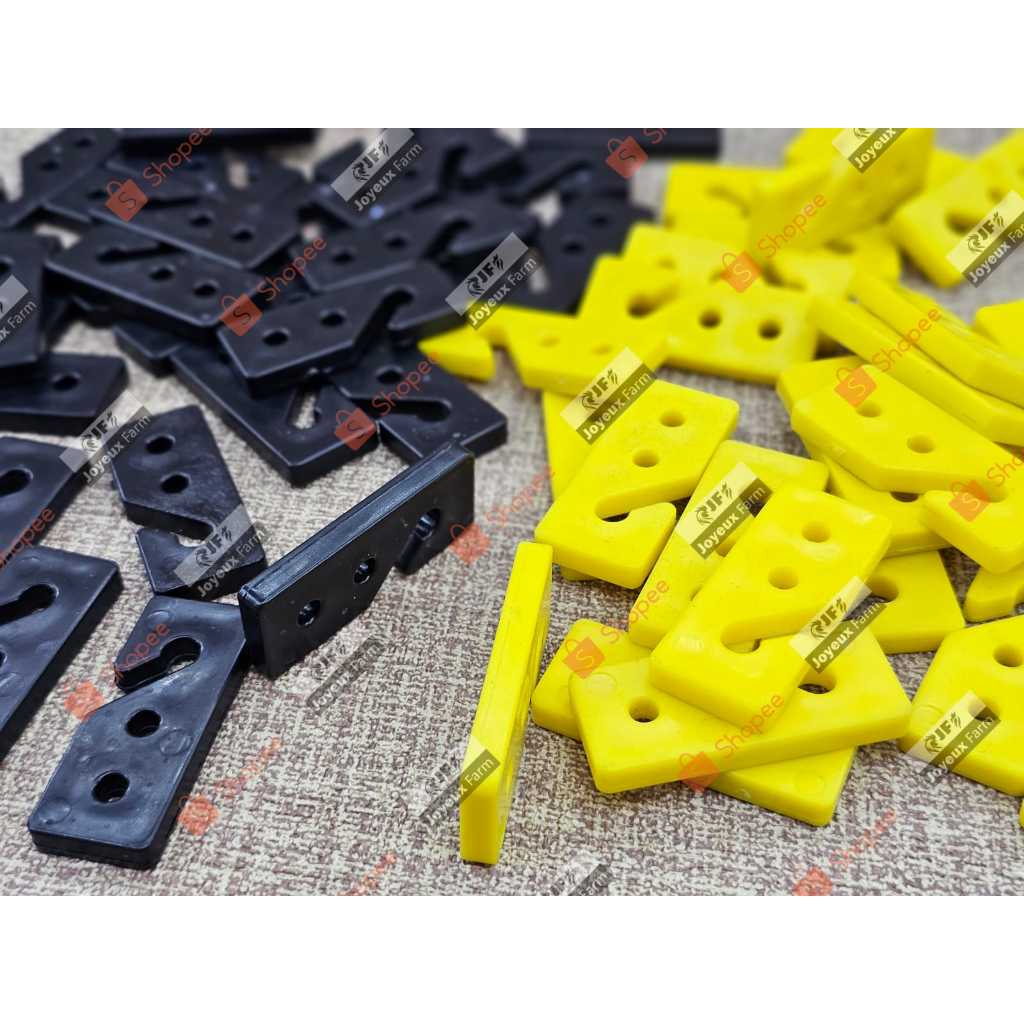 ADJUSTER PLATE/PENGIKAT TALI PAKAN /ADJUSTER/ALAT TERNAK/PVC ADJUSTER