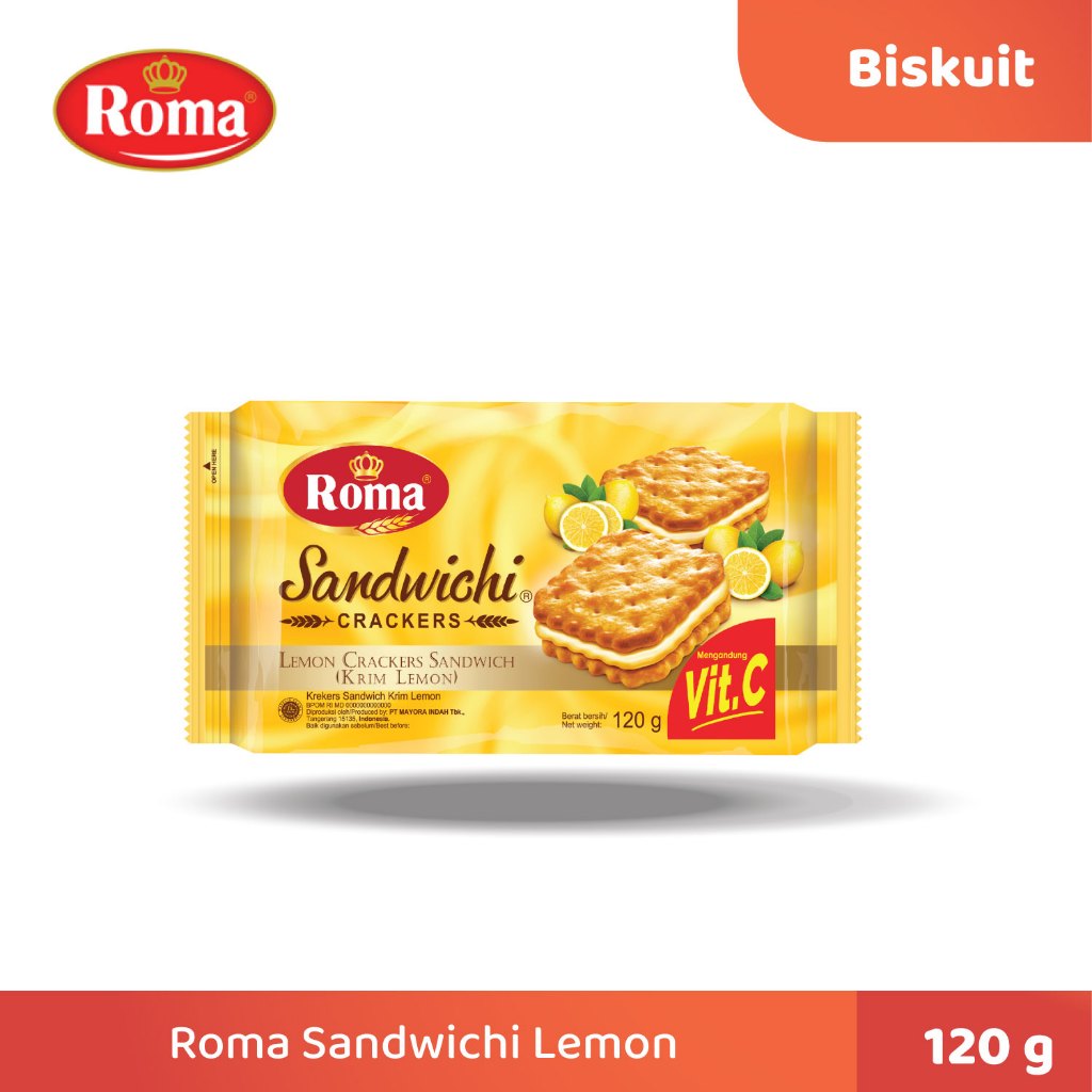 

Biskuit Roma Sandwichi Lemon