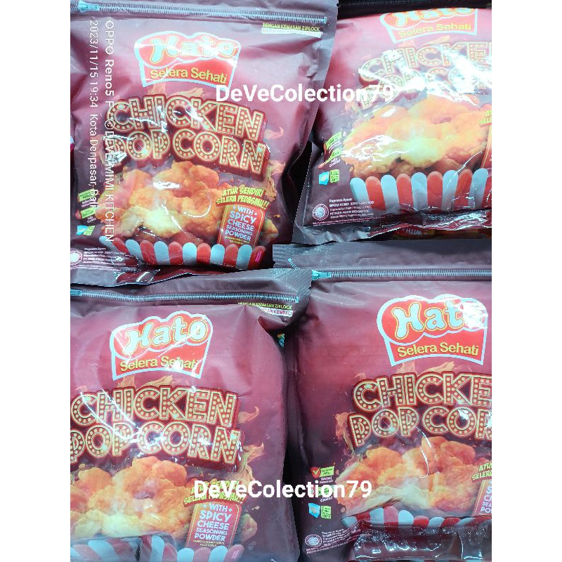 

HATO CHICKEN POP CORN 500GR