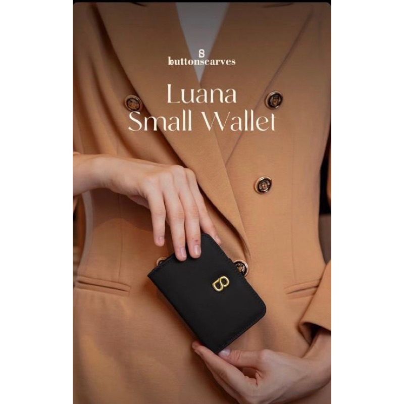 Ready luana small wallet black by buttonscarves medina series yura bag buttonscarves nada fis by but