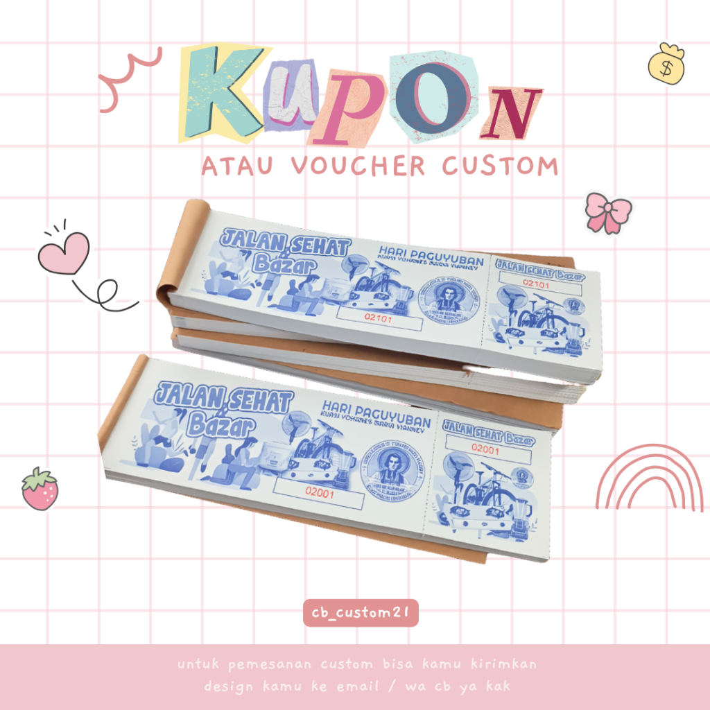 

Kupon/ Voucher Custom