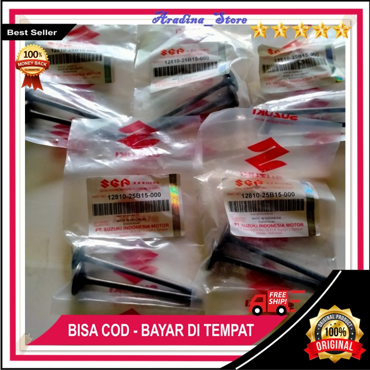 Klep Payung Satria FU Original Klep Set Payung Klep Suzuki Satria FU 150 1 Set Isi 2 In Ex Atas Bawa