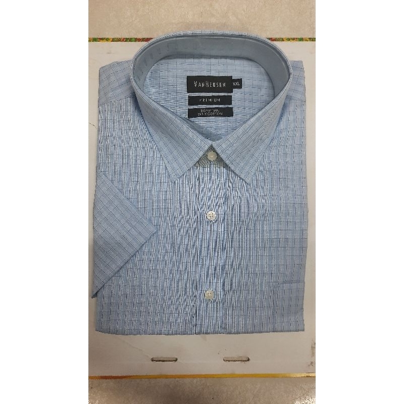 KEMEJA TANGAN PENDEK VAN HEUSEN (5)