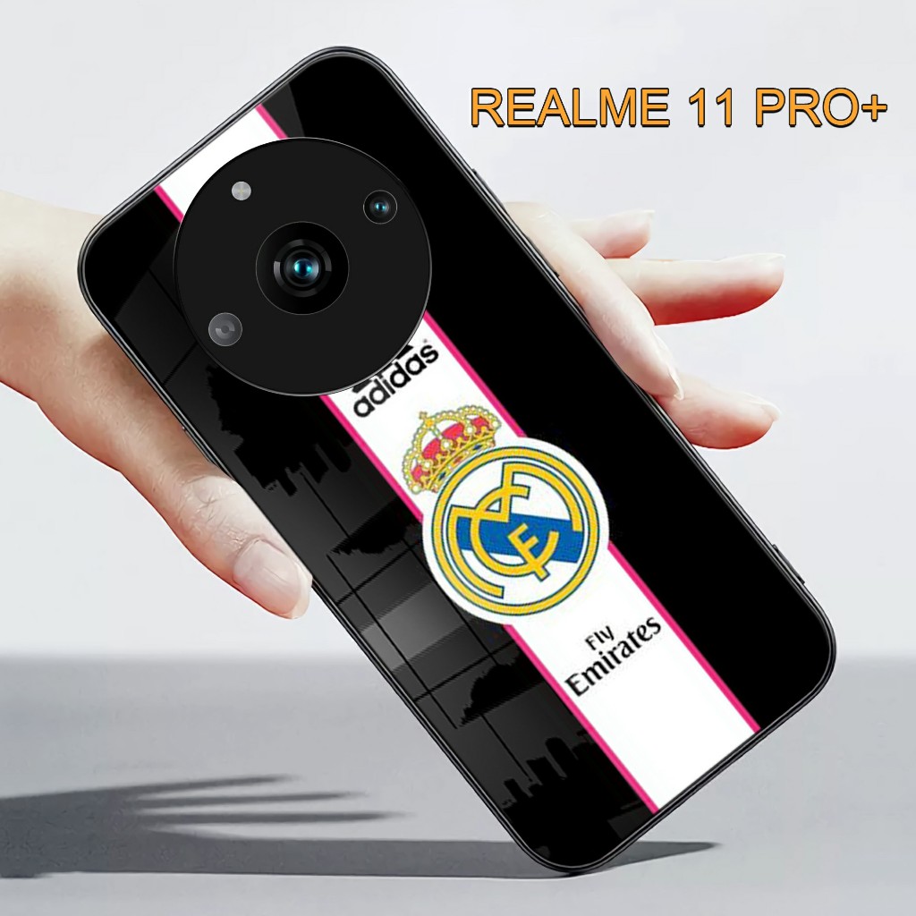 H1055 SOFTCASE GLASS KACA MARKET REALME 11 PRO+ REALME 11 CASING TERBARU REALME 11 PRO+ REALME 11