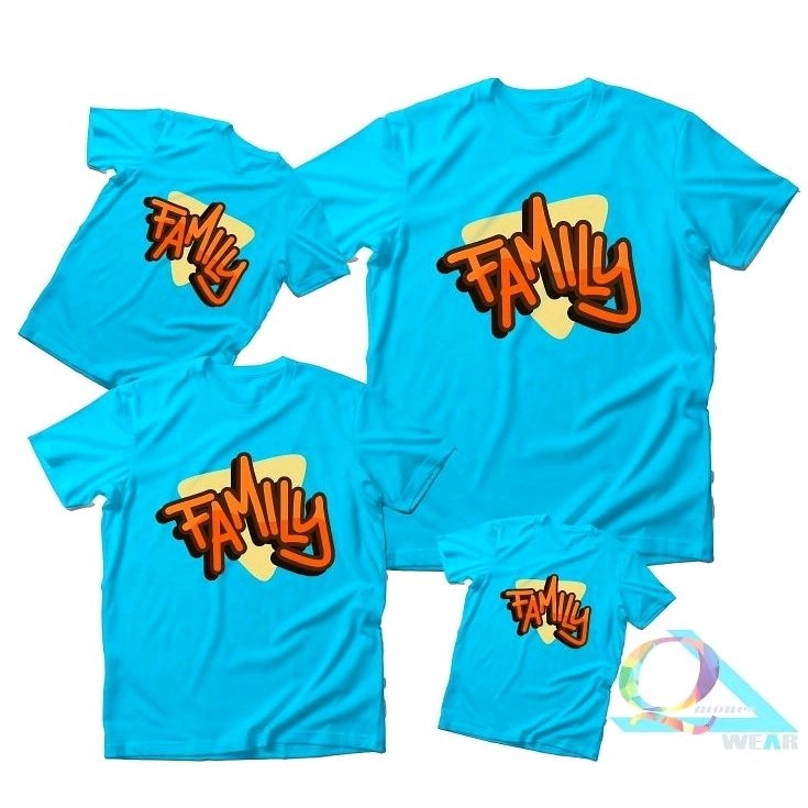 KAOS FAMILY KELUARGA BISA SATUAN/KAOS GATHERING KATUN