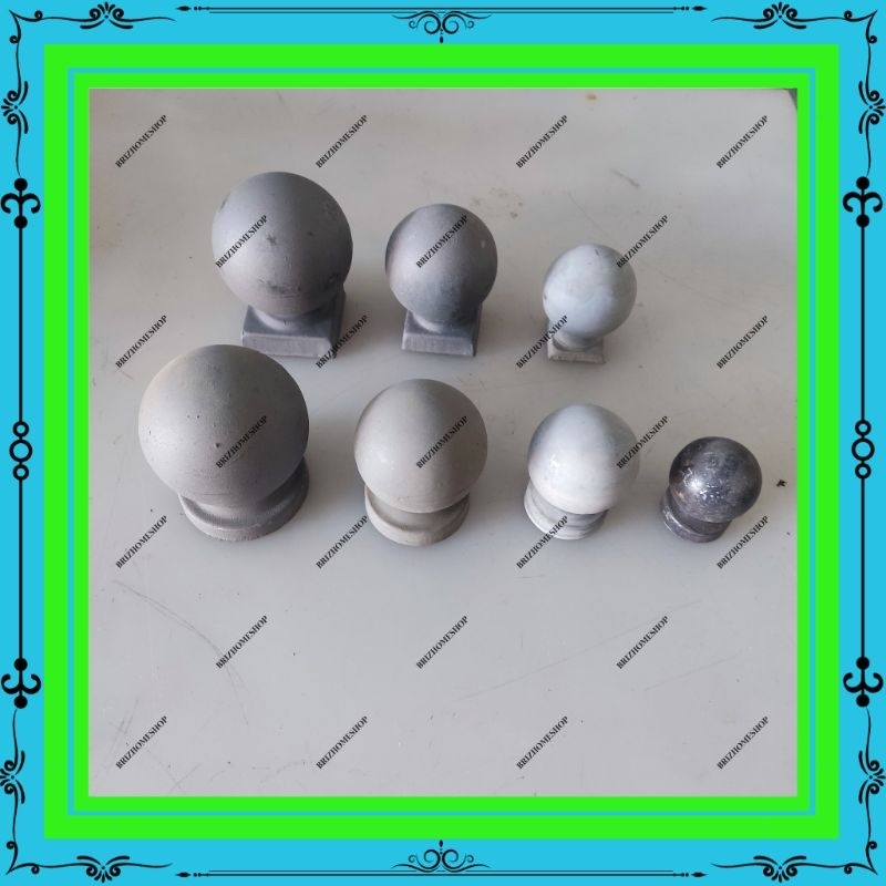 mahkota bulat ornamen mahkota bulat pagar besi mahkota bulat pintu besi mahkota reling tangga