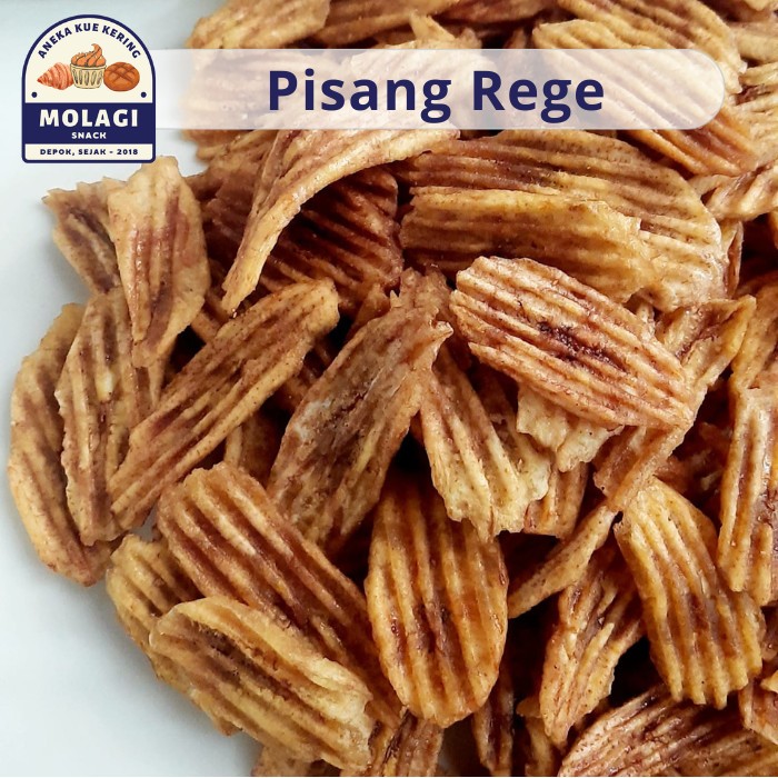 

Keripik Pisang Manis REGE 250 Gram / Kripik Pisang Madu - Molagi Snack