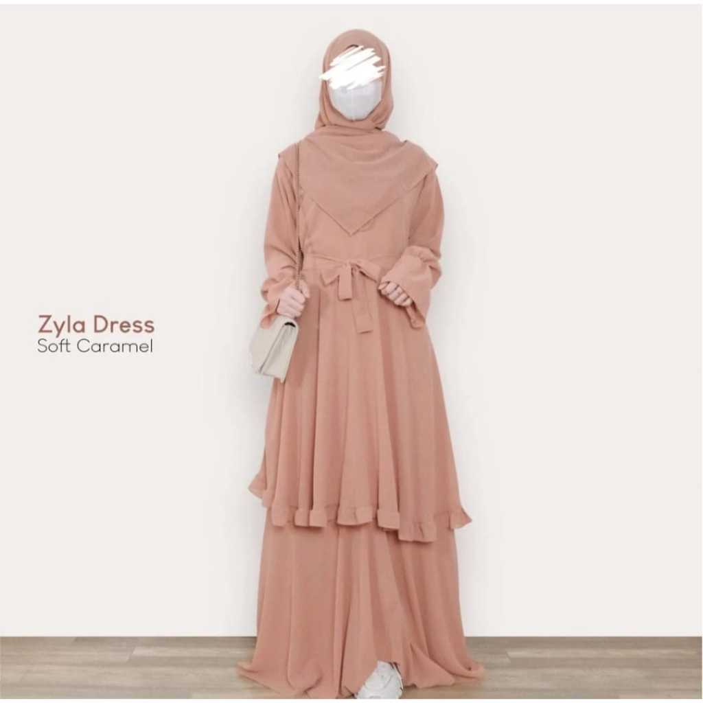 Gamis malaysia terbaru Gamis polos Premium import