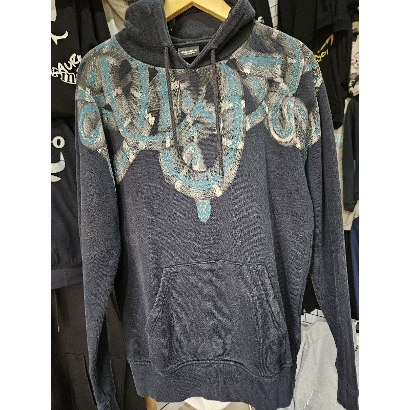 MARCELO BURLON SNAKE HOODIE