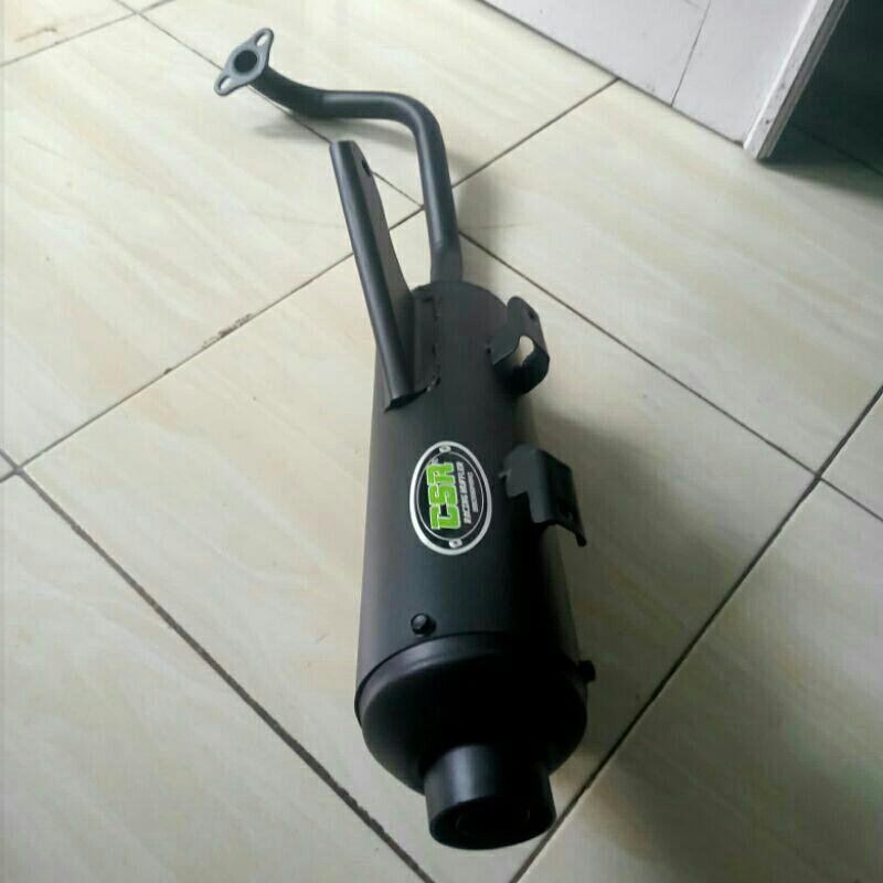 knalpot racing beat genio scoopy new suara bas adem