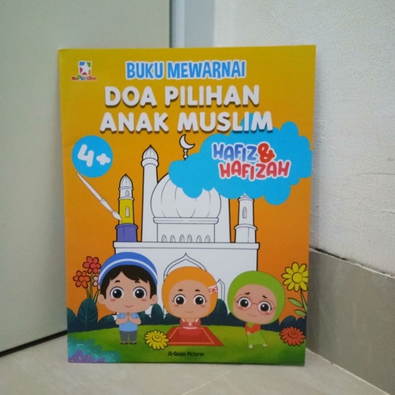 Buku Mewarnai Doa Pilihan Anak Muslim
