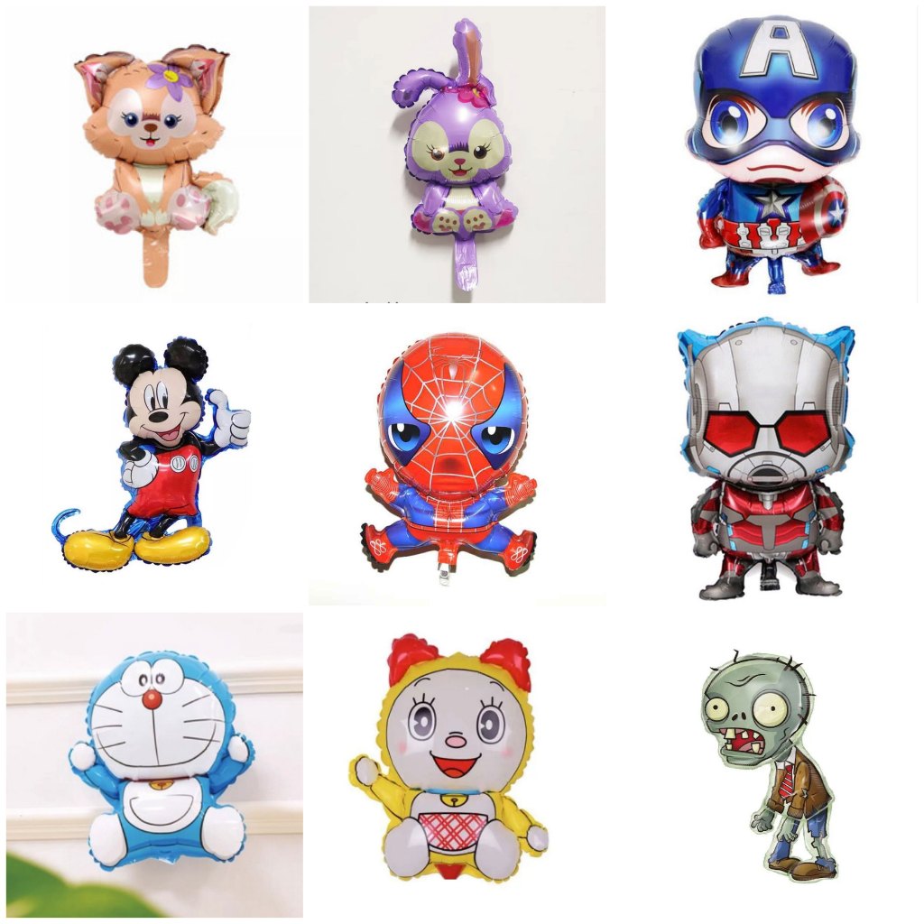 Balon Karakter / Kartun Mini
