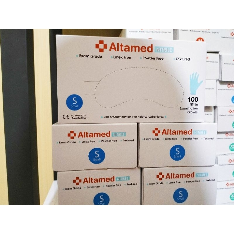 Handscoon nitrile blue