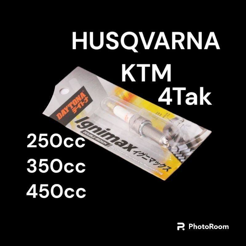 Busi Iridium Daytona  KTM Husq 250cc 350cc 450cc six day EXC SX-F FC FE 250 350 450 4tak Trail SE