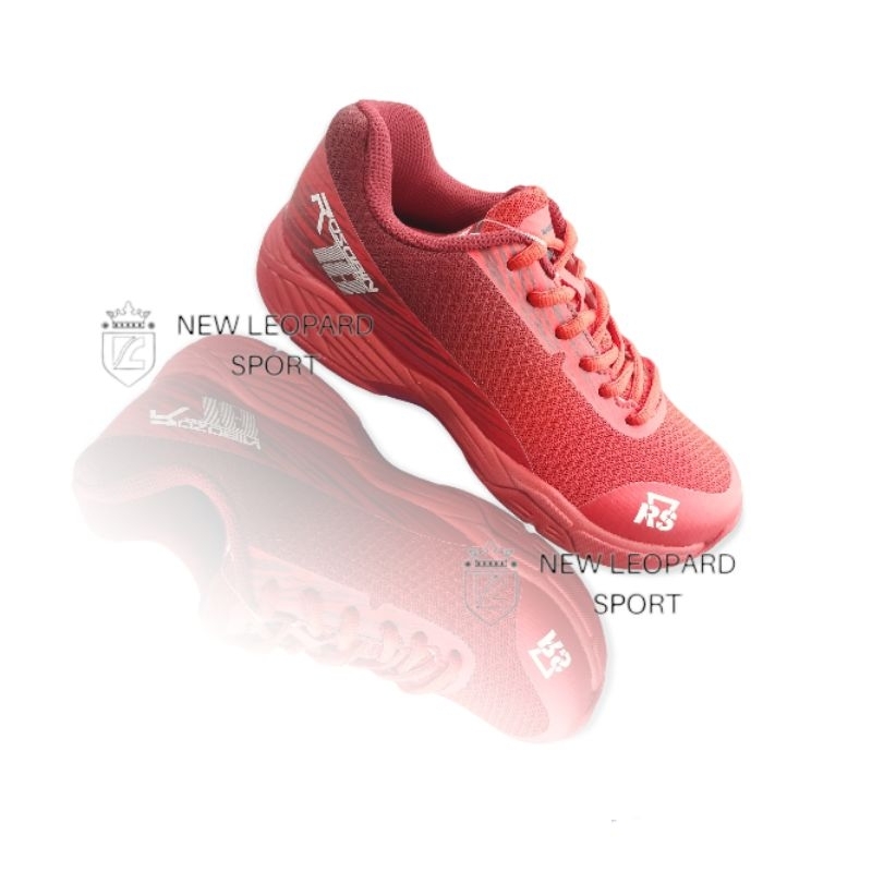 Sepatu badminton RS ROSOBIN 18 Merah/sepatu badminton