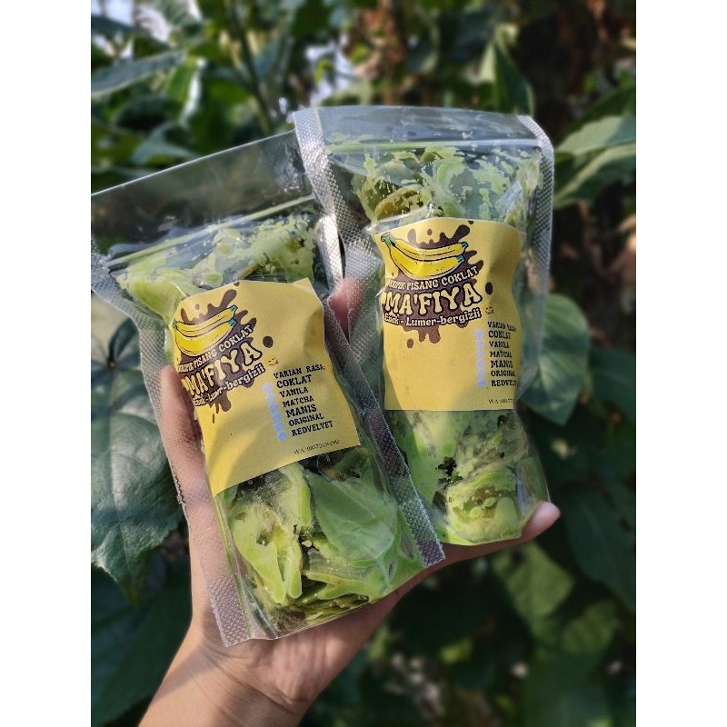 

kripik pisang coklat lumer100gr