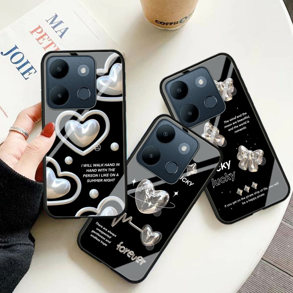 Case Kaca Glossy infinix smart 7 - Case Hp  infinix smart 7 - Case Keren  infinix smart 7 - Casing  