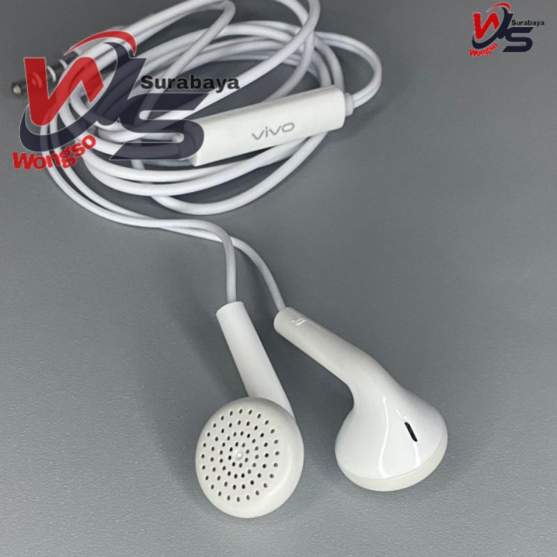 HEADSET EARPHONE VIVO XE100 ORIGINAL 100% Y22 Y21 Y11 Y15 Y12 Y15S Y19 Y35 Y91C  FULL BASS