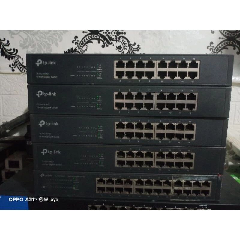 TP-LINK TL-SG1016D Gigabit Switch 16Port