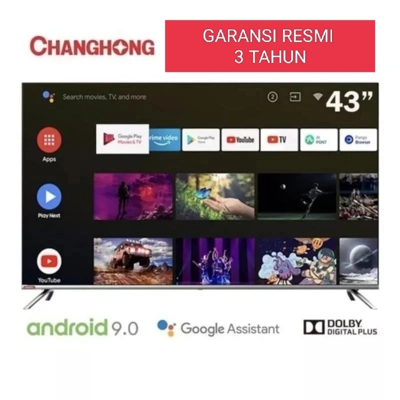 TV LED CHANGHONG 43 INCH ANDROID TV